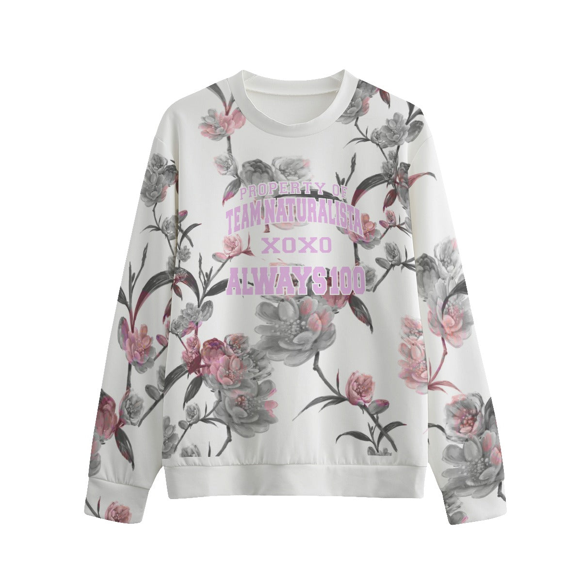 Lavender Peony Sweatshirt