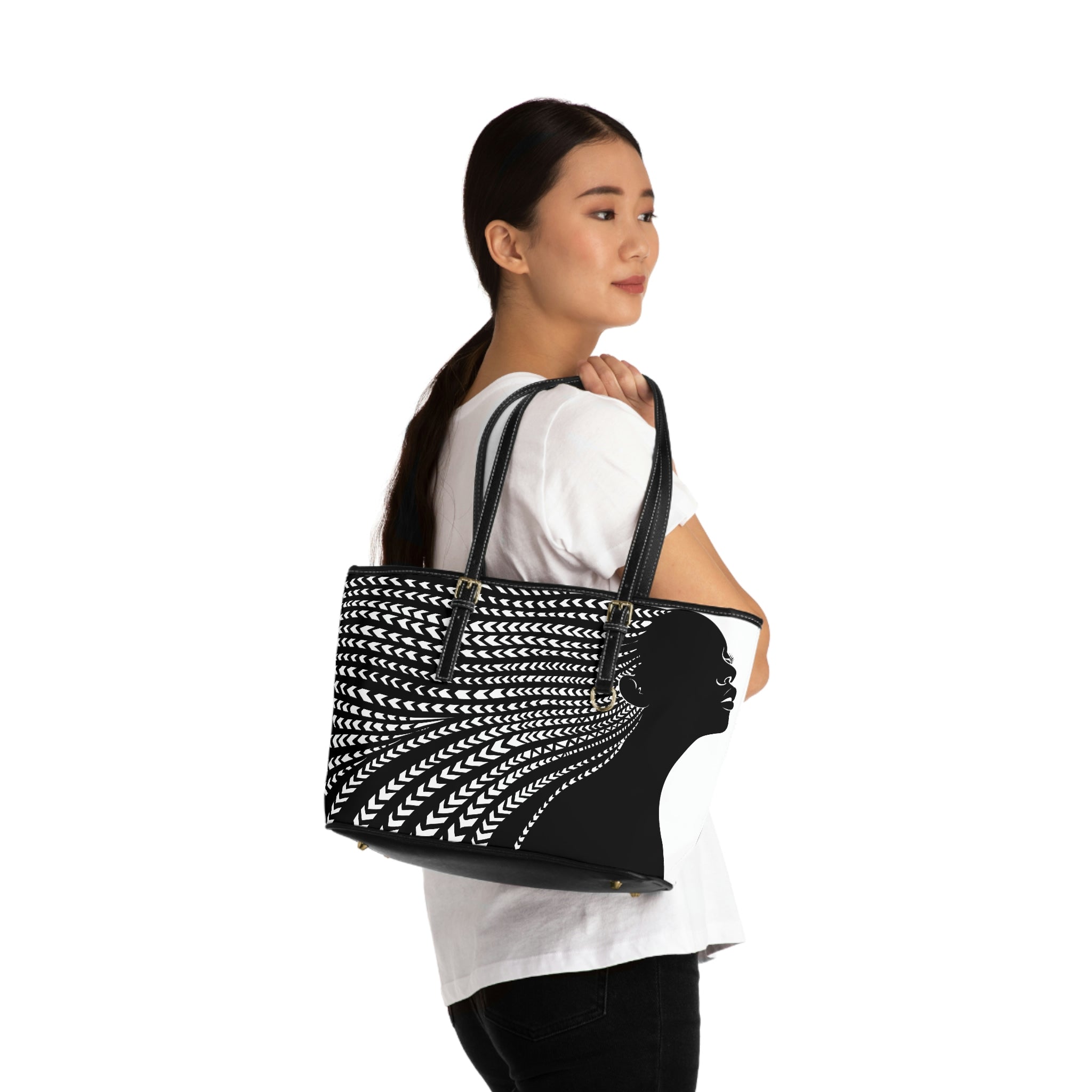 Her Braids Shoulder Bag