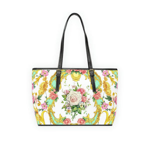 Regency Floral Vegan Leather Shoulder Bag