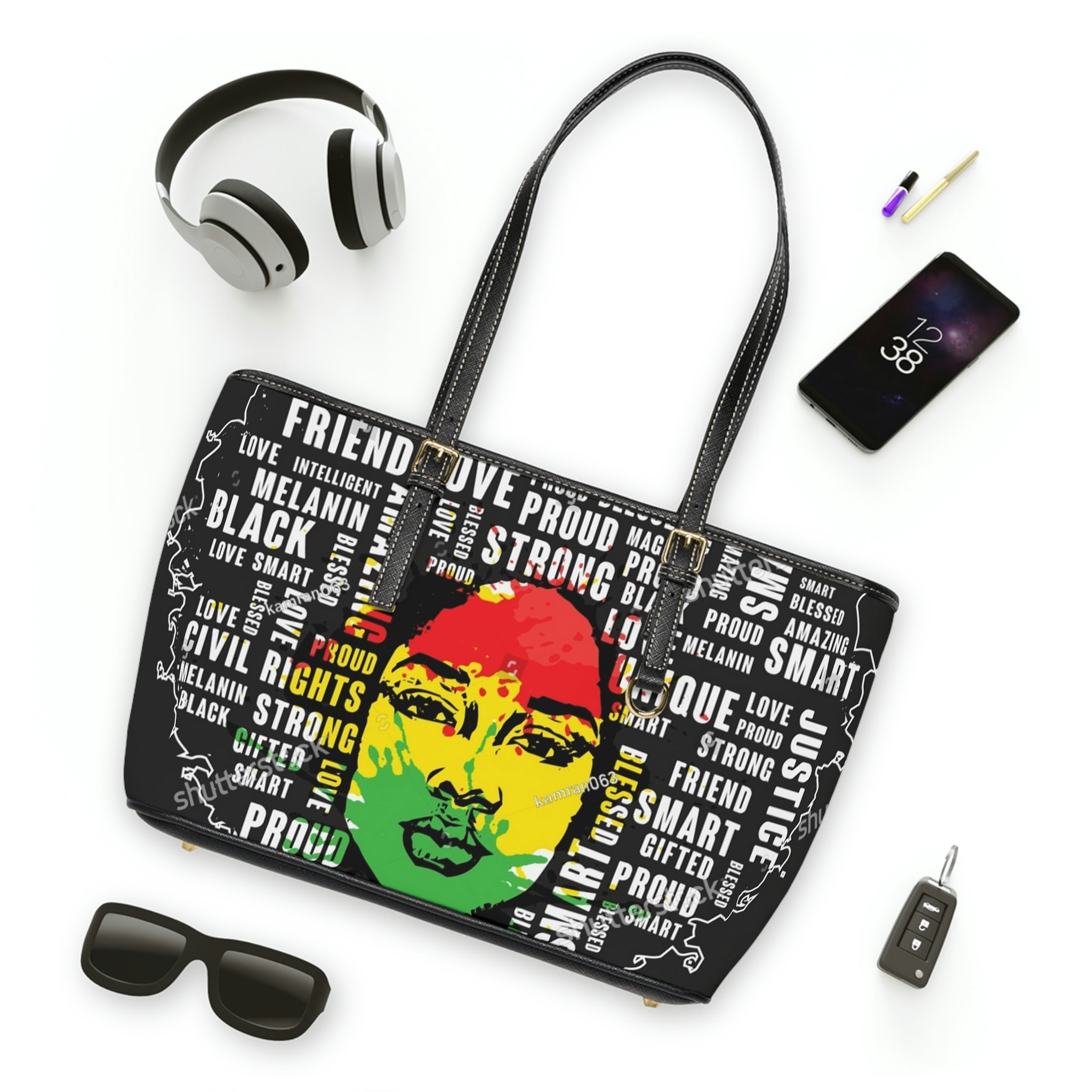 BG Magic Leather Shoulder Bag