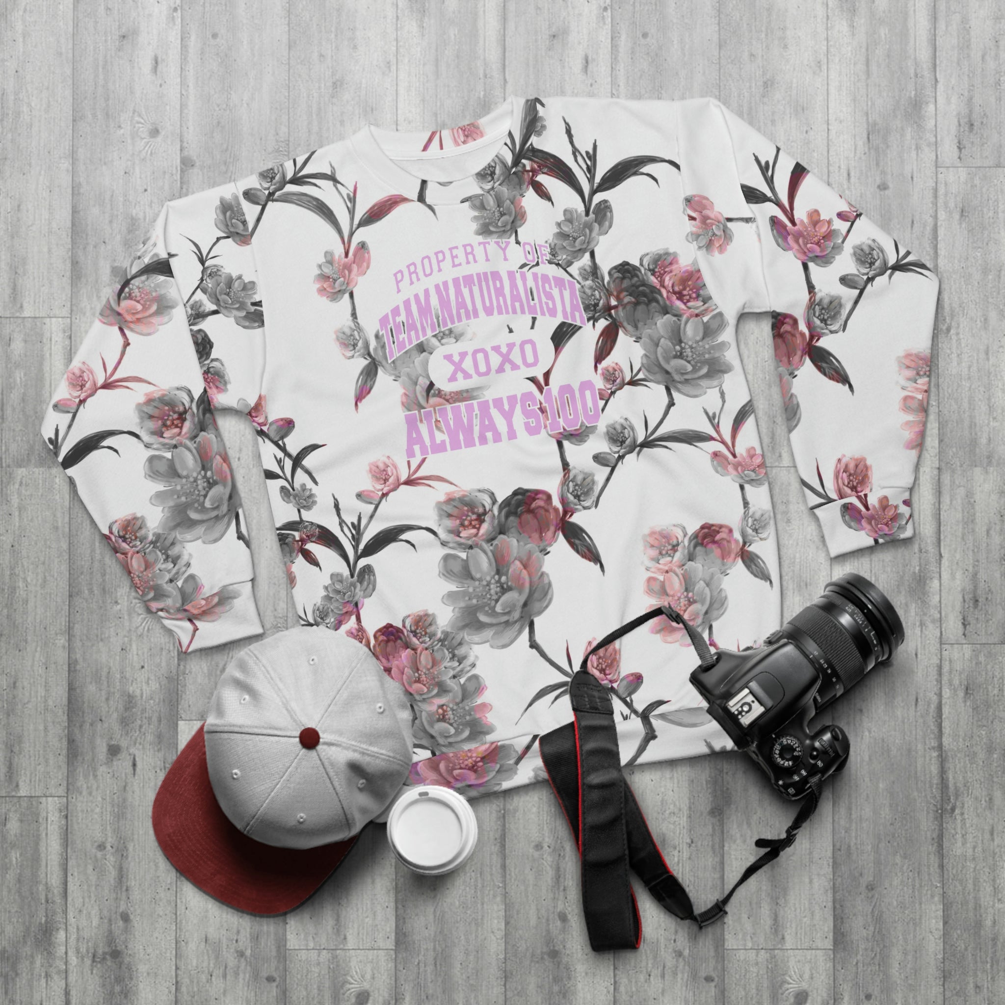 Lavender Peony Sweatshirt