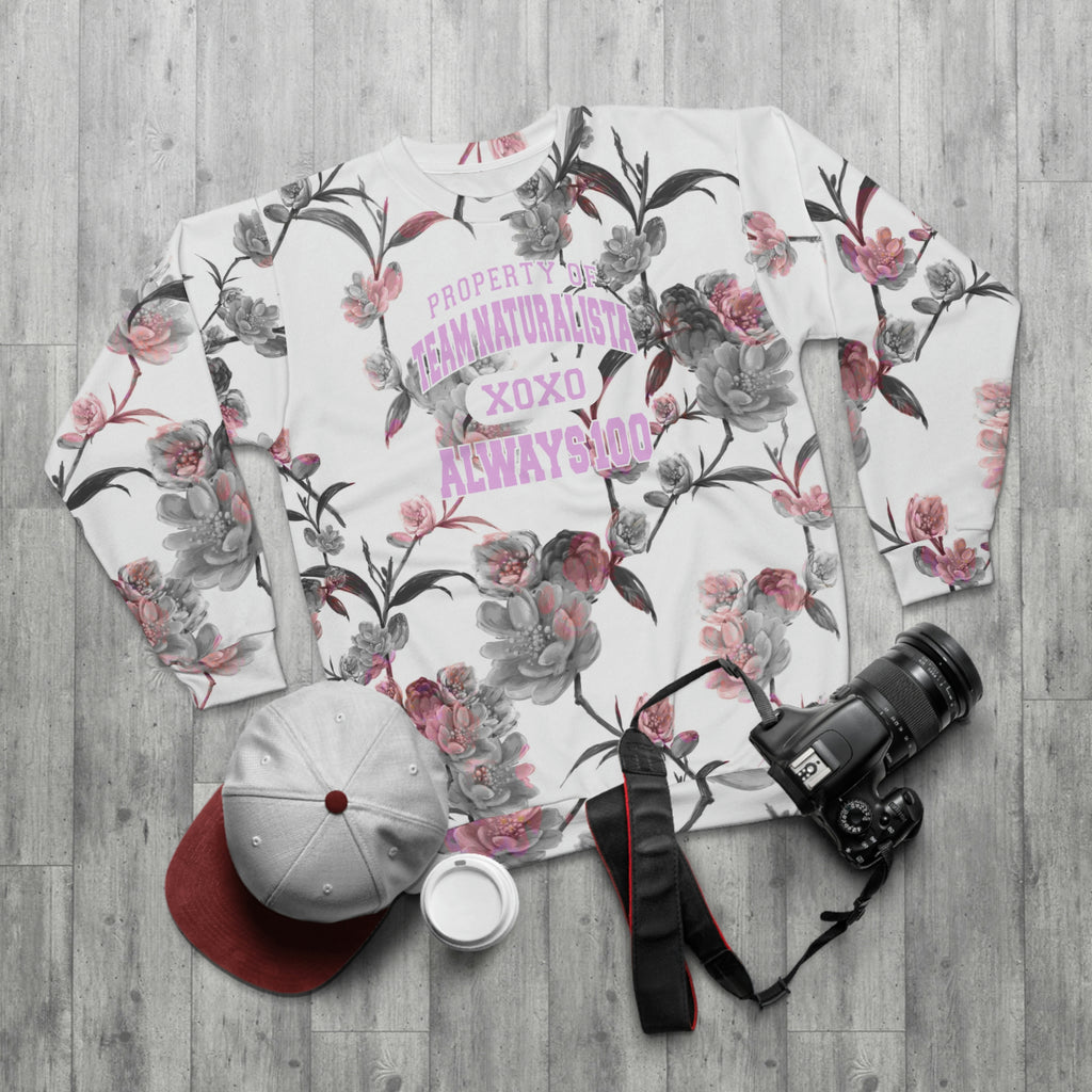 Lavender Peony Sweatshirt